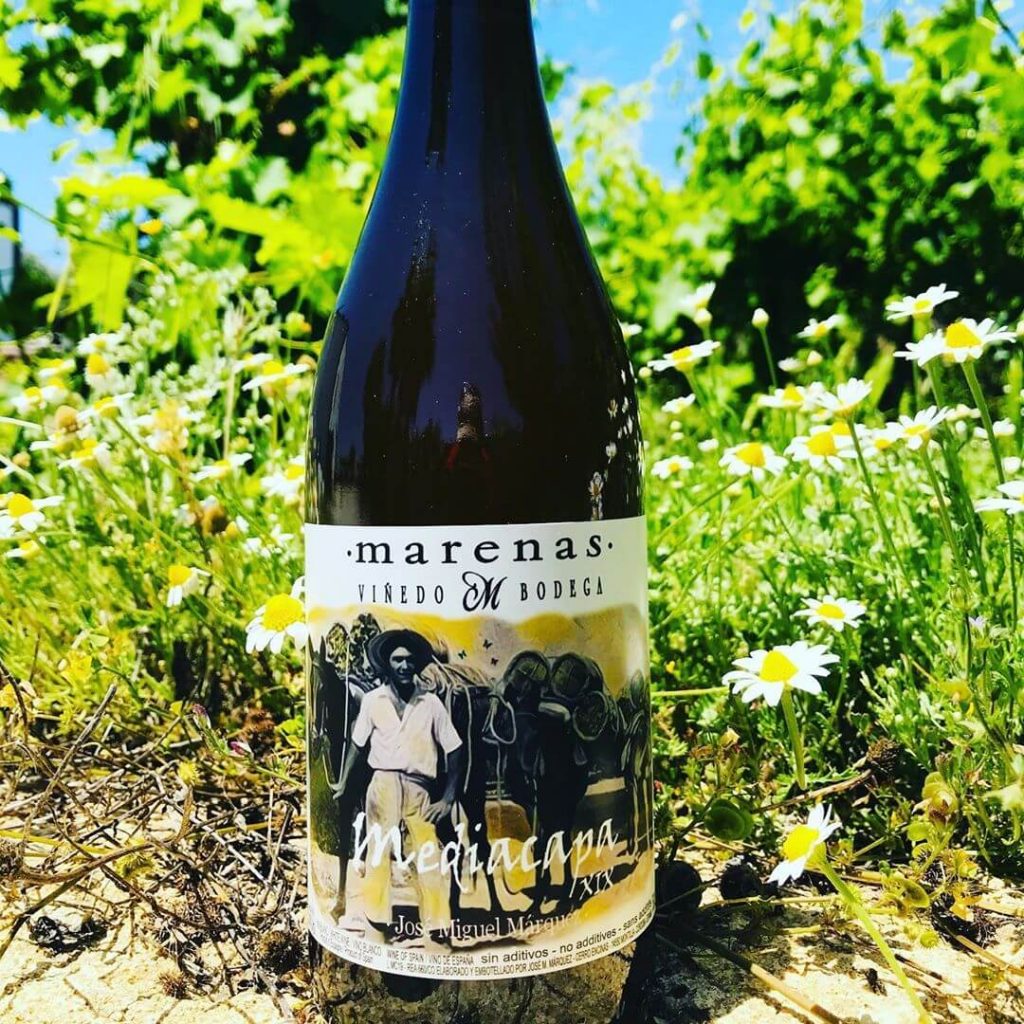 Marenas -botella vinos naturales marenas