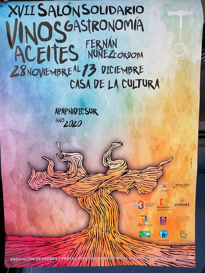 XVII Salón Solidario Vinos, Aceites y Gastronomía APAPNIDICSUR we love montilla moriles cordoba