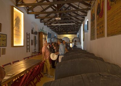 Interior de la bodega de botas del Lagar de Santa Magdalena, Moriles Altos, Córdoba - We Love Montilla Moriles